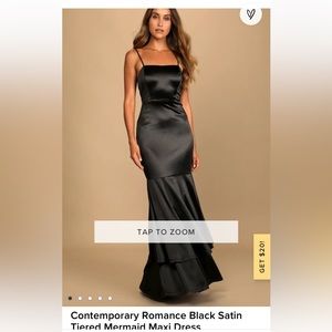 Beautiful black maxi dress